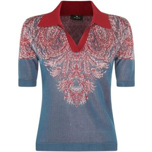 Etro, Dames, Tops, Veelkleurig, Maat: S