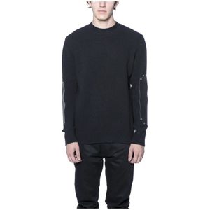 Givenchy, Heren, Sweatshirts & Hoodies, Zwart, Maat: XS Wol,
