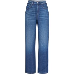 Guess, Dames, Jeans, Blauw, Maat: W25 Katoen,