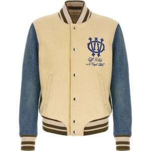 Off White, Heren, Jassen, Veelkleurig, Maat: S Denim,