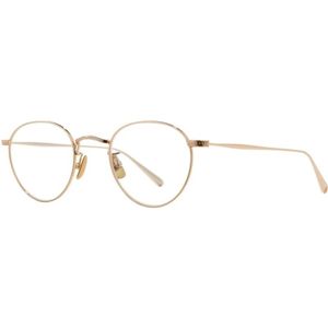 Garrett Leight, unisex, Accessoires, Geel, Maat: 47 MM