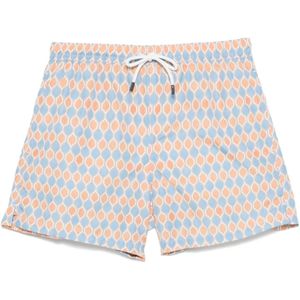 Fedeli, Heren, Badkleding, Oranje, Maat: XL Poliester,