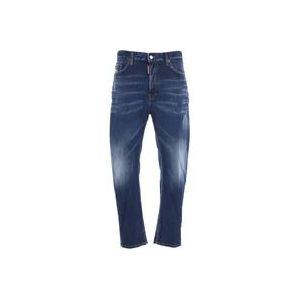 Dsquared2 Blauwe Ss24 Heren Jeans , Blue , Heren , Maat: XL