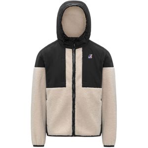 K-Way, Dames, Jassen, Veelkleurig, Maat: L Fleece,