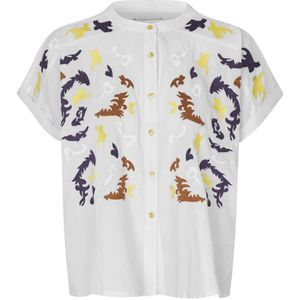 Lollys Laundry, Dames, Blouses & Shirts, Veelkleurig, Maat: XL Katoen,