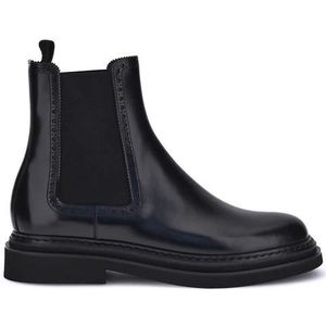 Dolce & Gabbana - Chelsea Laarzen - Zwart - Leer