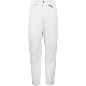 Levi's, Dames, Jeans, Wit, Maat: W24 Katoen,