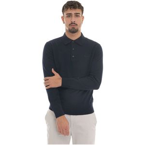 Gant, Heren, Tops, Blauw, Maat: M Jersey,