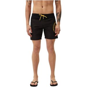 Bikkembergs, Heren, Badkleding, Zwart, Maat: S Poliester,