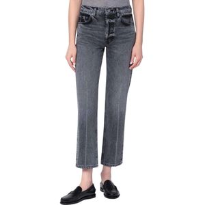 Anine Bing, Dames, Jeans, Grijs, Maat: W28