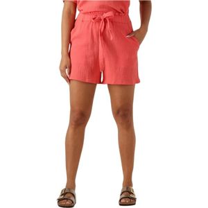 Minus, Dames, Korte broeken, Oranje, Maat: XL