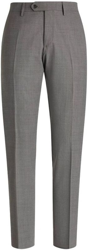 Boggi Milano - B Washable - Broek - Grijs - Wollen Stretch