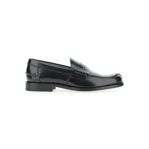 Tod's Zwarte platte schoenen , Black , Heren , Maat: 41 1/2 EU