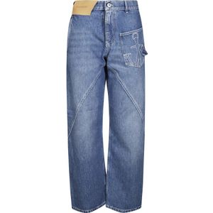 JW Anderson, Dames, Jeans, Blauw, Maat: W26 Katoen,