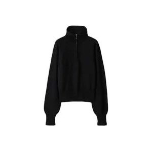 Burberry Zwarte Sweaters voor Heren , Black , Heren , Maat: L