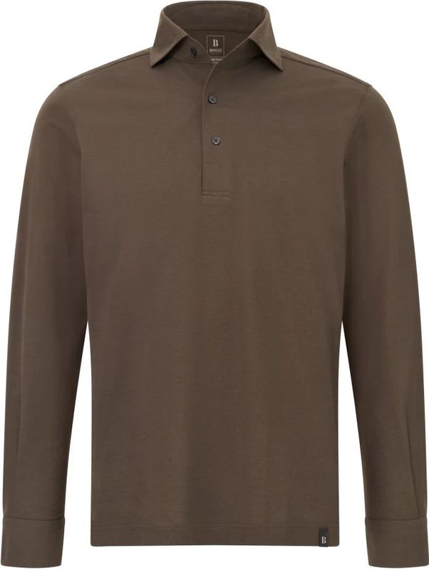 Boggi Milano, Heren, Tops, Bruin, Maat: S Jersey,