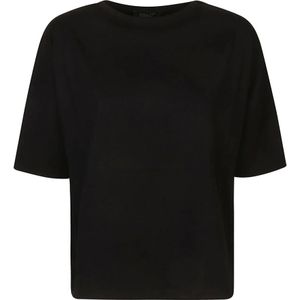 Aragona, Dames, Tops, Zwart, Maat: XS Katoen,