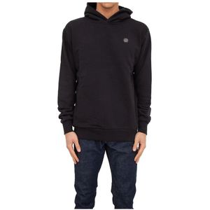 Philipp Plein, Heren, Sweatshirts & Hoodies, Zwart, Maat: XL Katoen,