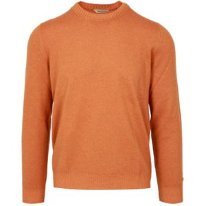 Gran Sasso, Heren, Truien, Oranje, Maat: 3XL Wol,