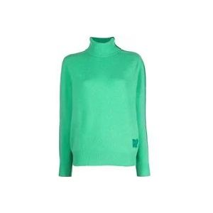 Dsquared2 Groene Sweaters met 4,5 cm Hak , Green , Dames , Maat: 2XS