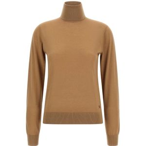 Dolce & Gabbana, Dames, Truien, Beige, Maat: XS Kasjmier,