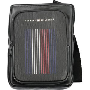 Tommy Hilfiger - Schoudertas - Zwart - Polyethyleen - Met Vak
