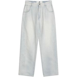 New Amsterdam Surf Association, Heren, Jeans, Blauw, Maat: W30 Katoen,