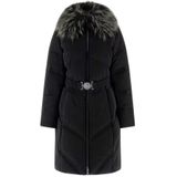 Guess, Dames, Mantels, Zwart, Maat: XS Katoen,