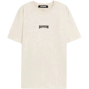 Barrow, Heren, Tops, Beige, Maat: XL Katoen,