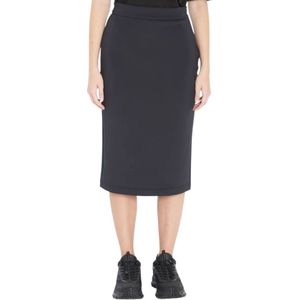 Moncler, Dames, Rokken, Zwart, Maat: XS Poliester,
