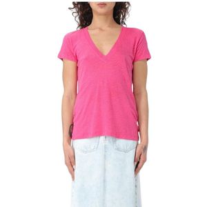 Iro, Dames, Tops, Roze, Maat: M Katoen,