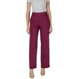 Street One Dames Rechte broekspijpen in Rood, in size: 32