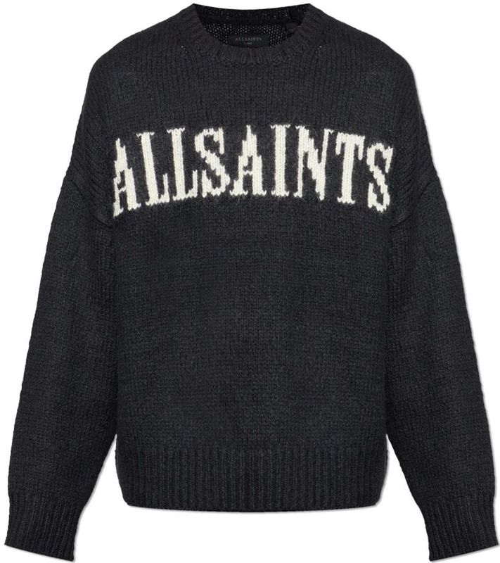 AllSaints, Heren, Truien, Zwart, Maat: XS Katoen,