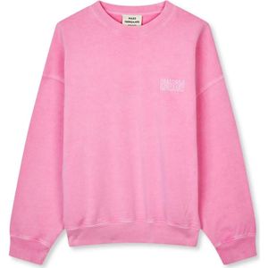 Mads Nørgaard, Dames, Sweatshirts & Hoodies, Roze, Maat: M Katoen,