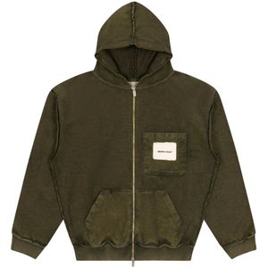 Bram's Fruit, Heren, Sweatshirts & Hoodies, Groen, Maat: S Katoen,