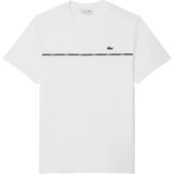 Shirt - Effen - Jersey - Normale Pasvorm - Kwartmouw