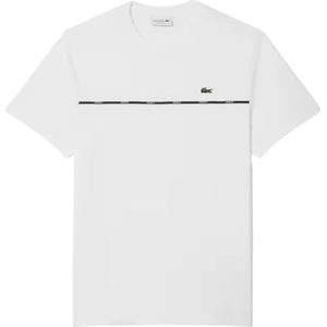 Shirt - Effen - Jersey - Normale Pasvorm - Kwartmouw