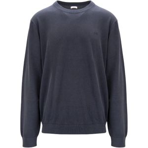 Sun68, Heren, Sweatshirts & Hoodies, Blauw, Maat: 2XL Katoen,