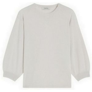 Max Mara Studio, Dames, Truien, Beige, Maat: L Wol,