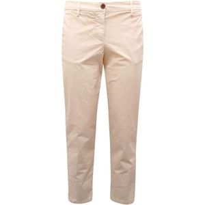 White Sand, Dames, Broeken, Beige, Maat: XS