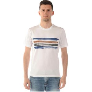 Zegna, Heren, Tops, Wit, Maat: S Katoen,