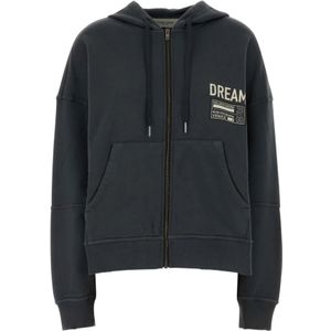 Golden Goose, Heren, Sweatshirts & Hoodies, Grijs, Maat: S Katoen,