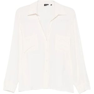 Marella, Dames, Blouses & Shirts, Wit, Maat: XS