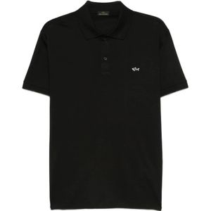 Paul & Shark, Heren, Tops, Zwart, Maat: M