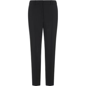 Incotex, Dames, Broeken, Zwart, Maat: XL Wol,