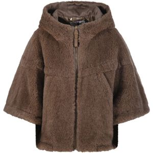Max Mara, Dames, Jassen, Bruin, Maat: S/M