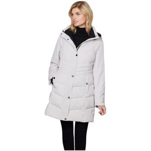 Junge, Dames, Mantels, Wit, Maat: XL Poliester,