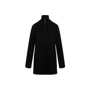 Balenciaga Zwarte Wol Pullover Sweater , Black , Dames , Maat: S