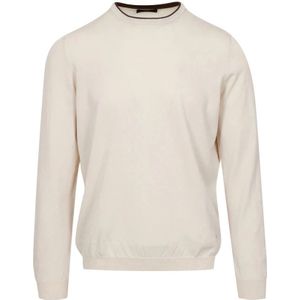 Fay, Heren, Truien, Beige, Maat: XL Katoen,