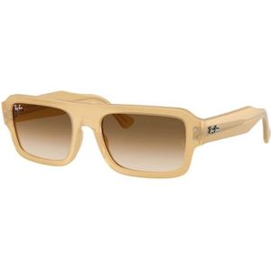 Ray-Ban, unisex, Accessoires, Bruin, Maat: 53 MM Nylon,